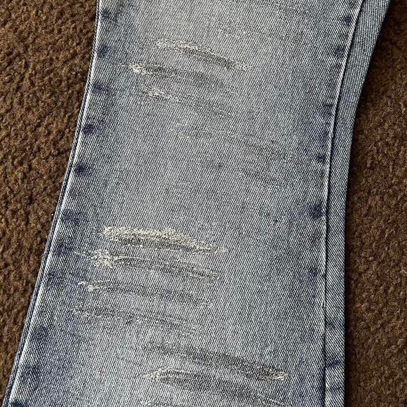 Vintage no excuses glitter animal print flare jeans - Picture 3 of 5